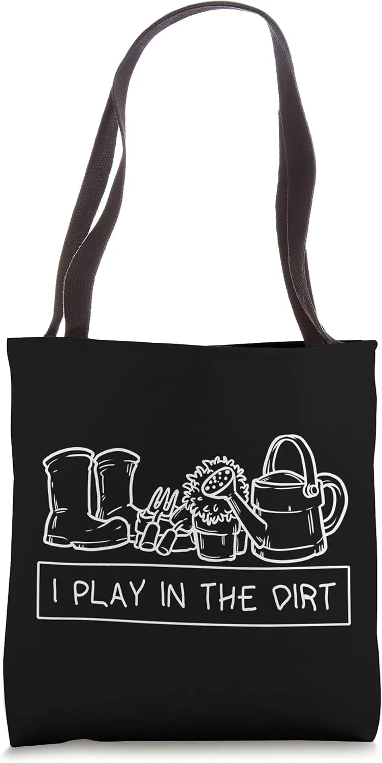 Farmer Dirt Gardening Gardener Garden Planter Plant Grower Tote Bag