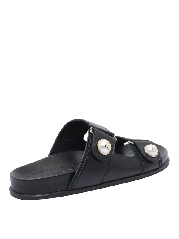 Fayence Leather Sandals