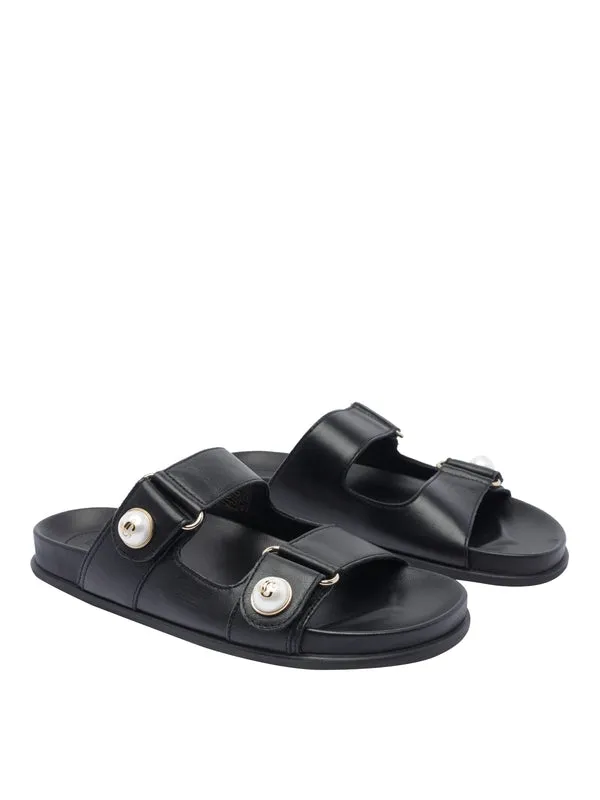 Fayence Leather Sandals