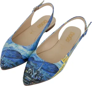 Flats for Women - Vegan Leather and Handmade Pointed Toe Flats for Women