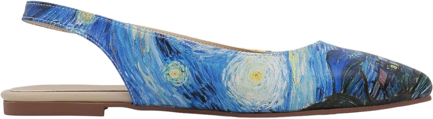 Flats for Women - Vegan Leather and Handmade Pointed Toe Flats for Women