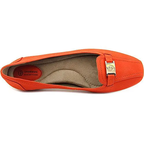 Giani Bernini Jileese Square Toe Slide Flats Coral Size 6