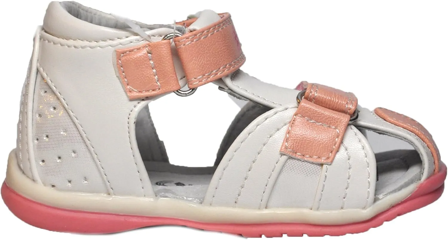 Girls Closed Toe Sandal with Arch Support (Toddler/Little Kid)