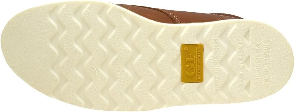 Golden Fox Steel Toe Work Boots Men's 6" Moc Toe Wedge Comfortable Boots for Construction
