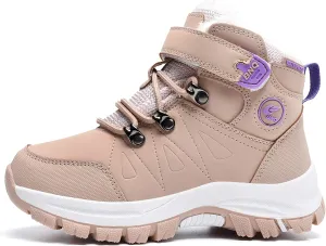 Gyeice Kids Snow Boots Boys Girls Winter Boot Waterproof Non-Slip Outdoor Warm Hiking Shoes (Little Kid/Big Kid)