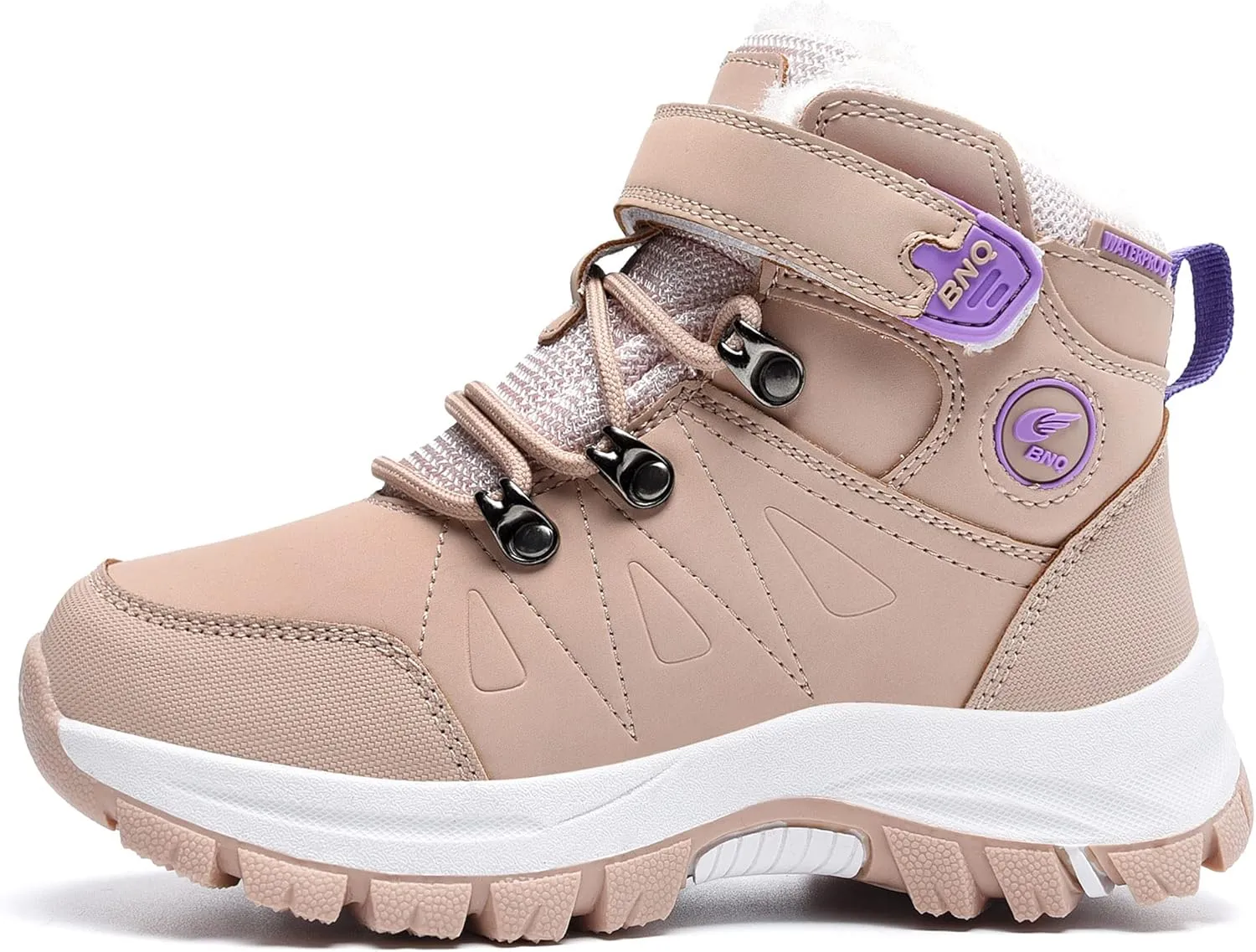 Gyeice Kids Snow Boots Boys Girls Winter Boot Waterproof Non-Slip Outdoor Warm Hiking Shoes (Little Kid/Big Kid)