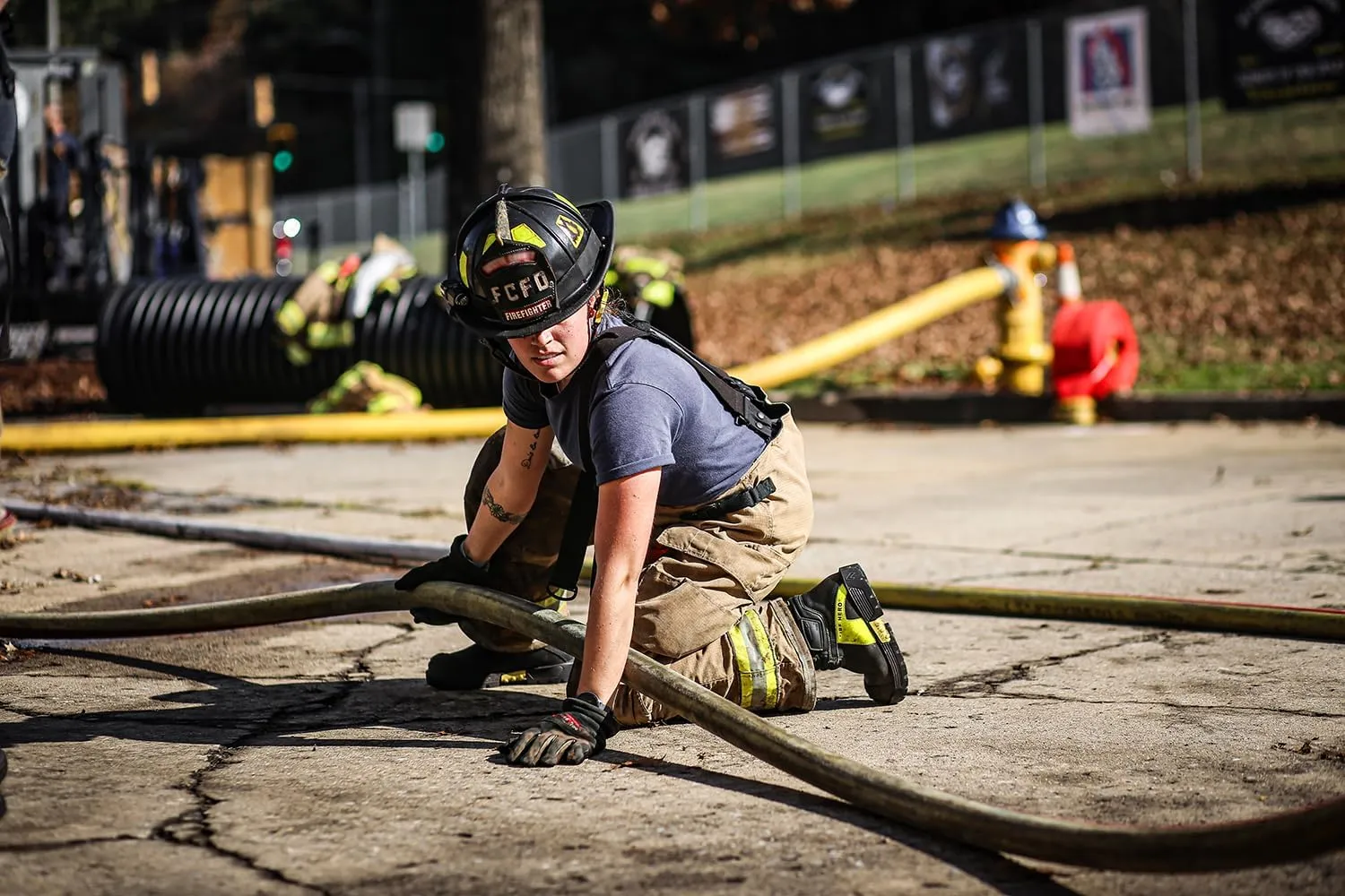 HAIX Fire Hero Xtreme Composite-Toed Waterproof Firefighting Boots with Heat- and Slip-Resistant Sole