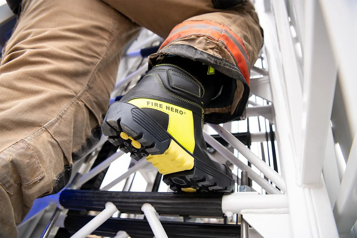 HAIX Fire Hero Xtreme Composite-Toed Waterproof Firefighting Boots with Heat- and Slip-Resistant Sole