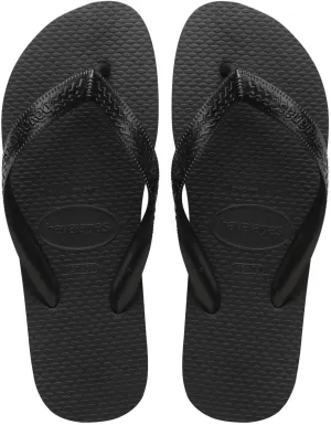 Havaianas Men's Color Flip Flops - Spring & Summer Style Sandals, Black, 13