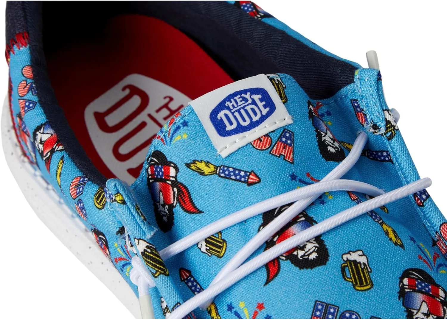 Hey Dude Men's Wally Americana Party Loafer