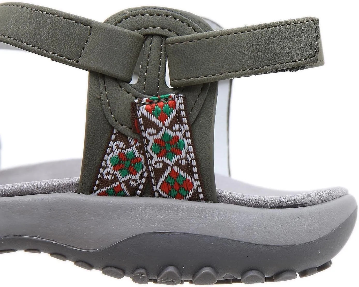 Hiking Sandals Women Waterproof Sport Sandals Straps with Adjustable Hooks Arch Support Beach Vacation Casual Camping