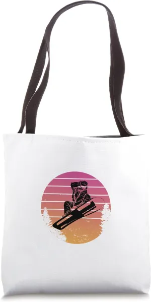 I Snowboard Spectacularly, Snowboarder, Ski Slope, Snowboard Tote Bag