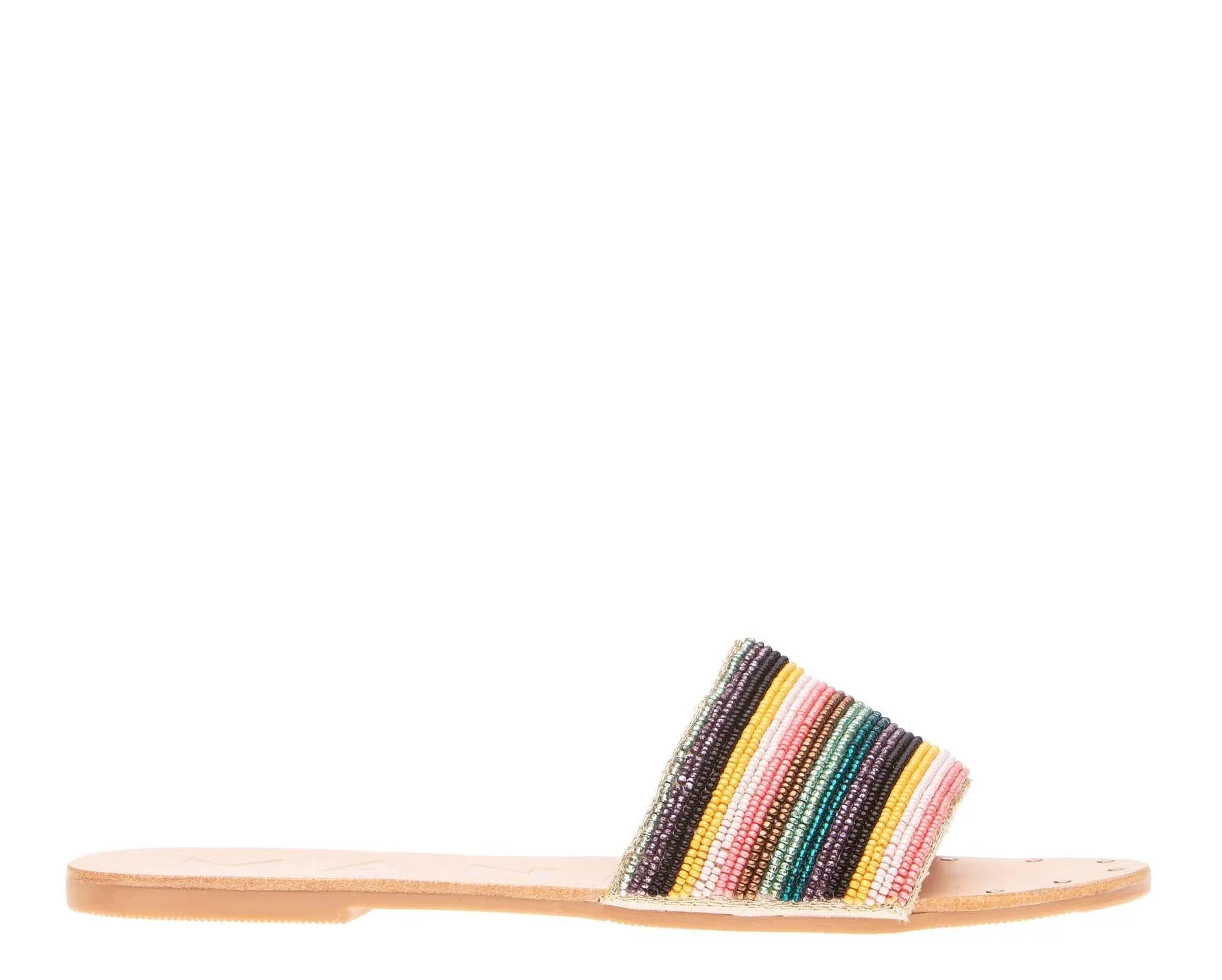 Ibiza Local shipping Multicolor Sandals Stripes - Efficient One - Belt