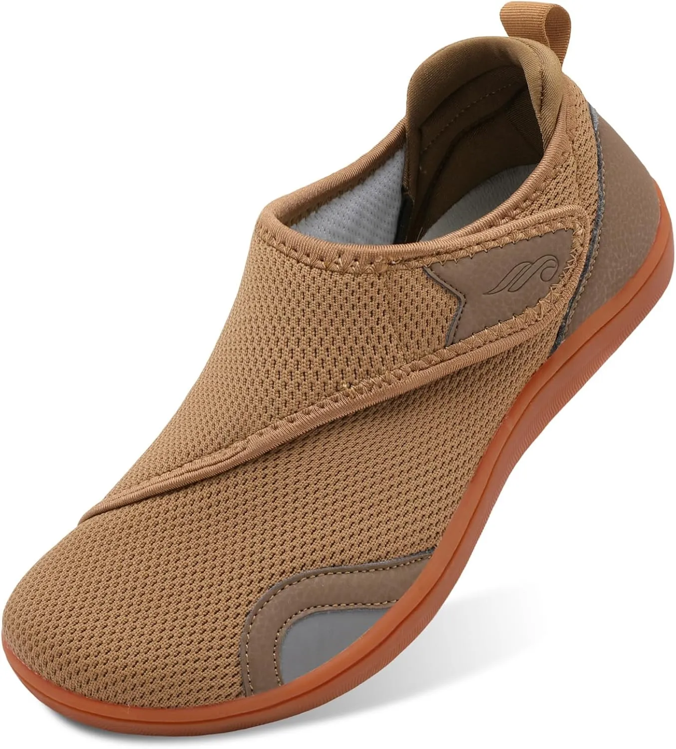 JIASUQI Men's Walking Shoes Wide Toe Sneakes with Arch Support House Shoes Slippers for Men