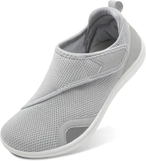 JIASUQI Men's Walking Shoes Wide Toe Sneakes with Arch Support House Shoes Slippers for Men