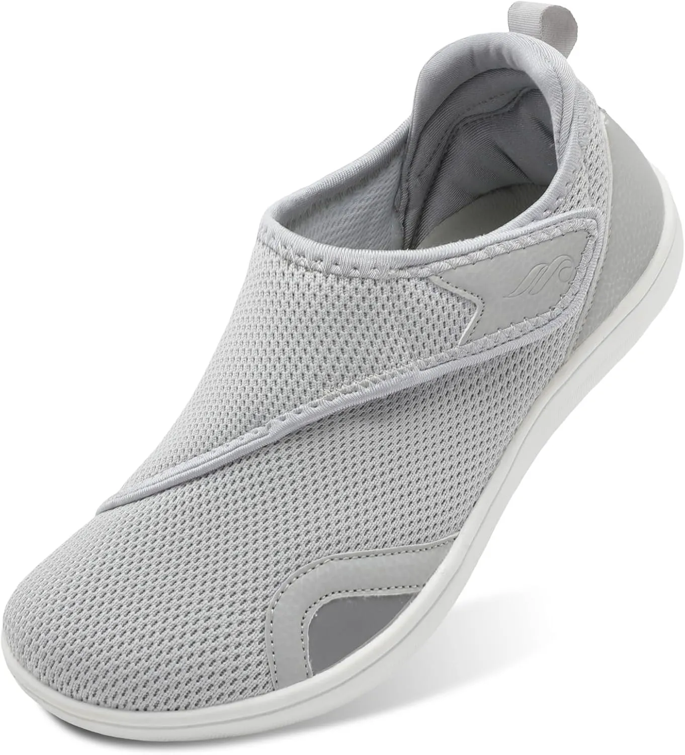 JIASUQI Men's Walking Shoes Wide Toe Sneakes with Arch Support House Shoes Slippers for Men
