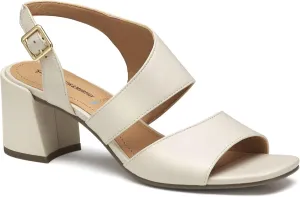 Johnston & Murphy Women’s Everly Asymmetrical Slide Sandals, 2.5” Slip On Heels for Women, Women’s Heeled Sandals