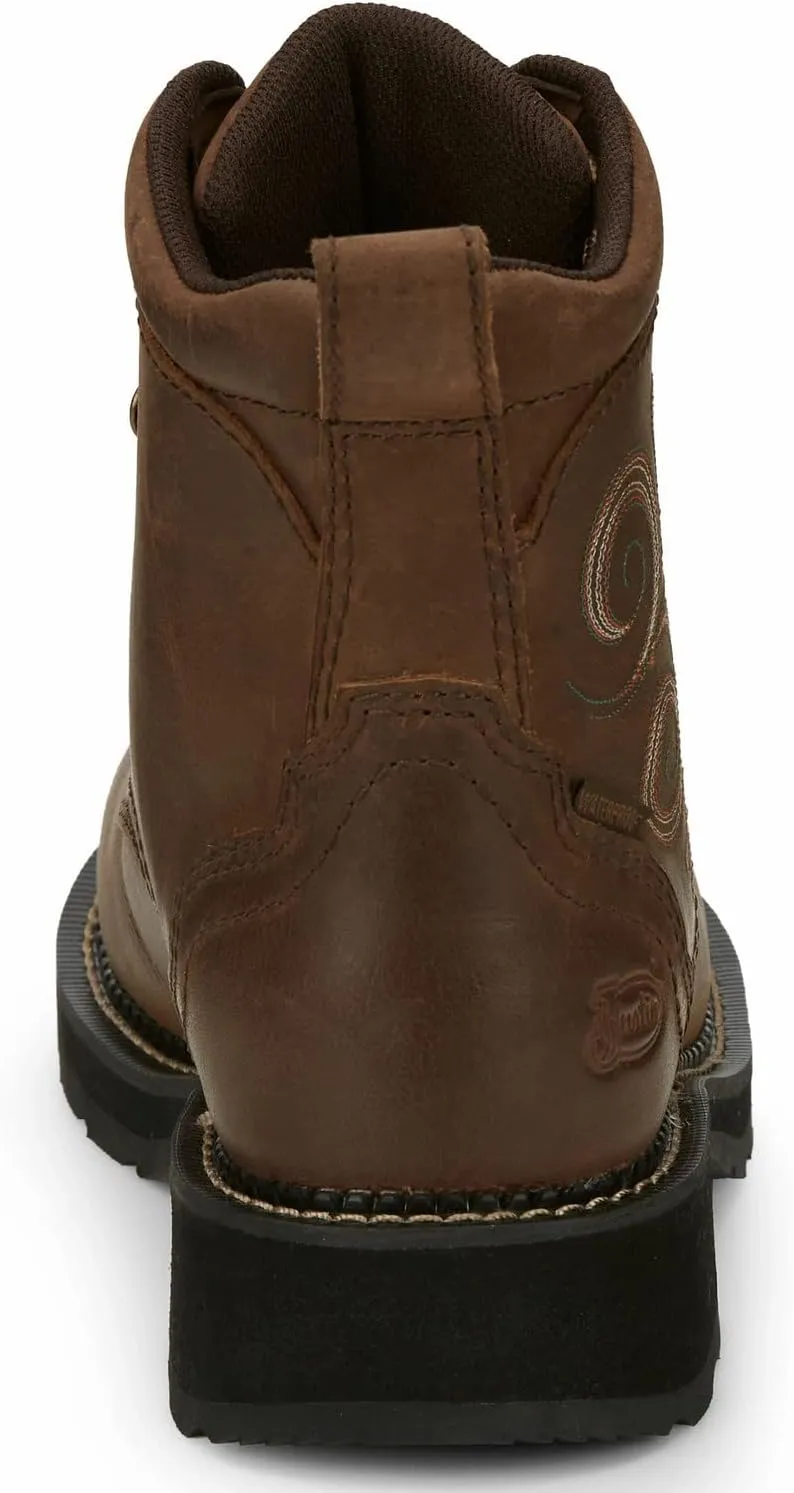Justin Ladies Gypsy Steel Toe Wtrprf Work Boots