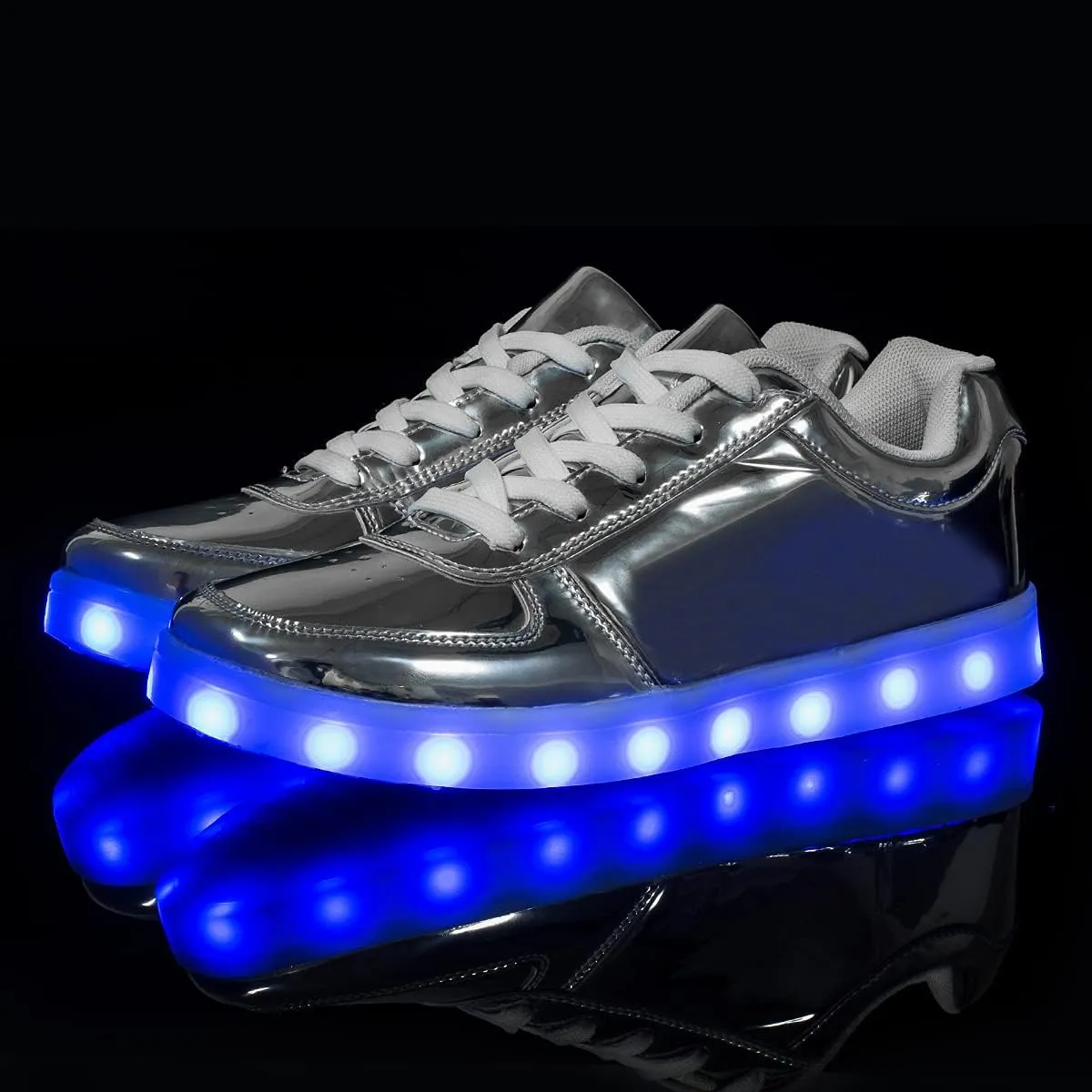 LED Light Up Shoes for Women Men Sports LED Shoes Dancing Sneakers Low-Top USB Charging Shoes for Kids