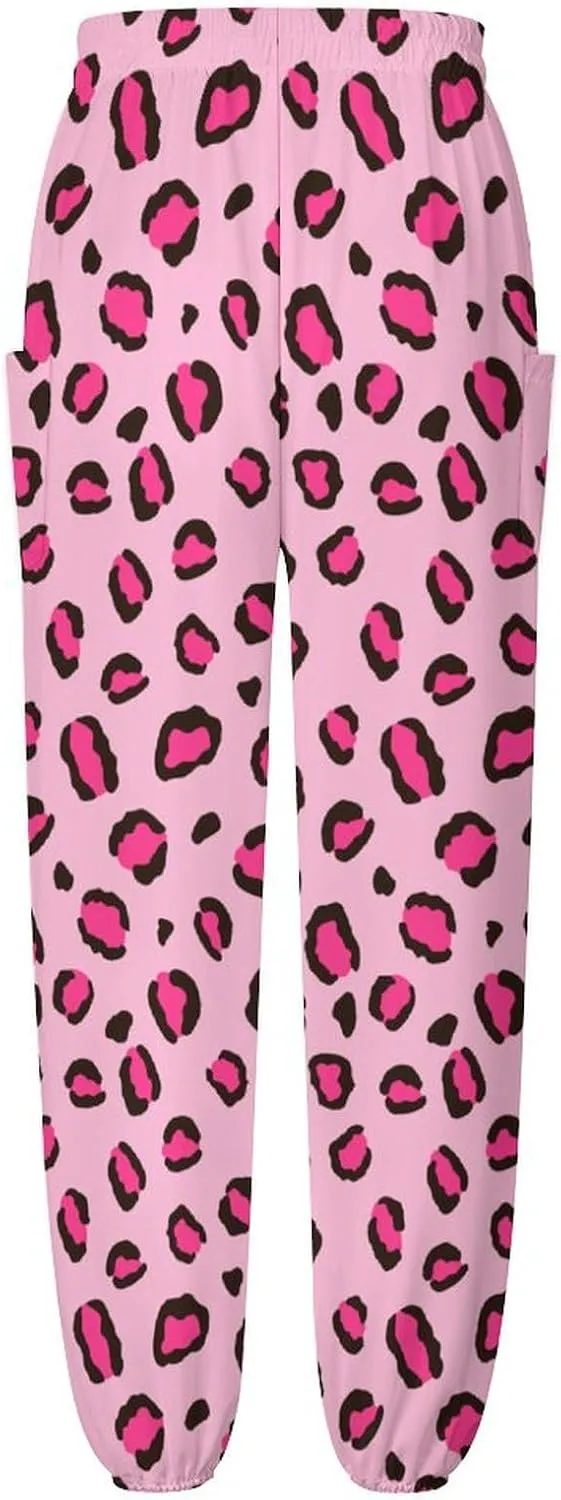 Leopard Yoga Bloomers Womens Hippie Harem Pant Elephant Pants Elastic Gym Yoga Trousers Loose Casual Sportswear
