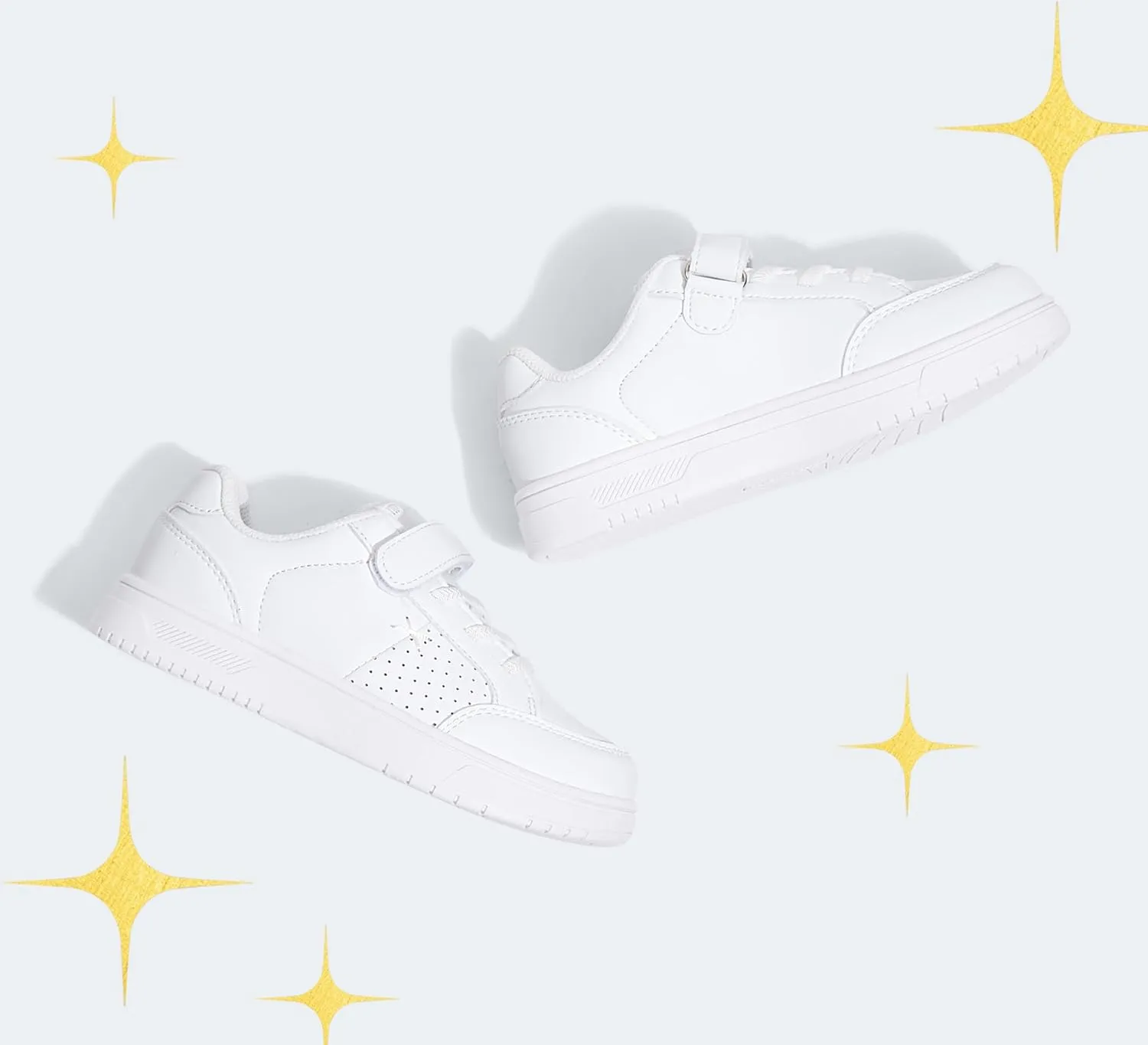 LUCKY STEP Kid's Glitter Walking Shoes Shiny Sparkly Sequins Fashion Sneakers Hook and Loop Athletic Unisex-Child Casual Running for Children/Boys/Girls