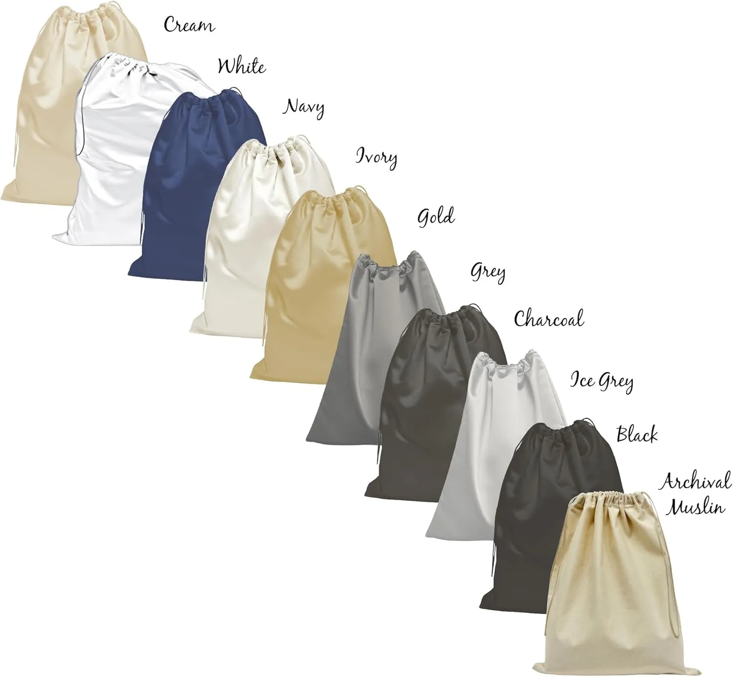 Luxury Shoe Bag | Travel Shoe Bag and Storage Shoe Bag - Gold - Large