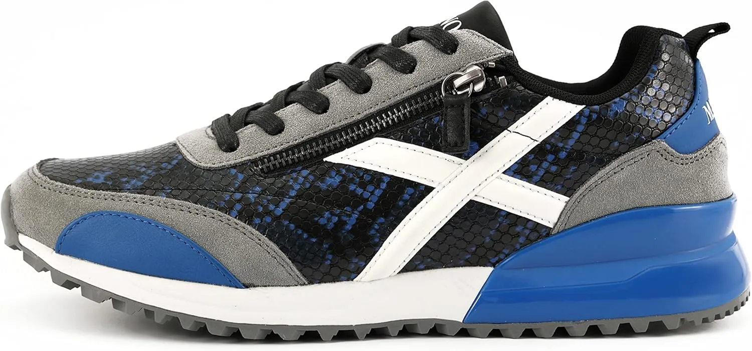 Mazino Mens Low Top Sneakers - Casual Sneaker for Men - Mens Lace-Up Tennis Shoes