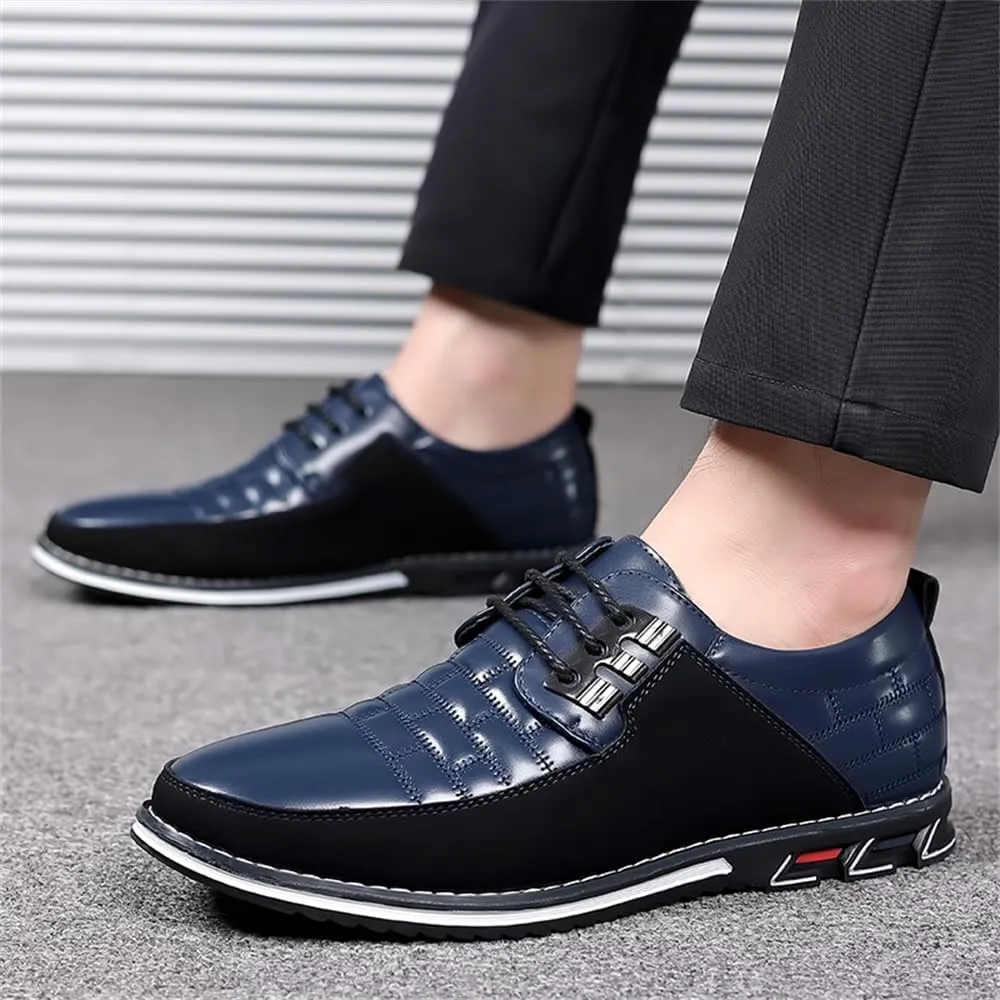 Men Casual Shoes Fashion Business Luxury Dress Shoes Office Loafers Flats Sneakers for Male