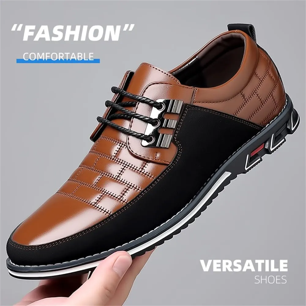 Men Casual Shoes Fashion Business Luxury Dress Shoes Office Loafers Flats Sneakers for Male