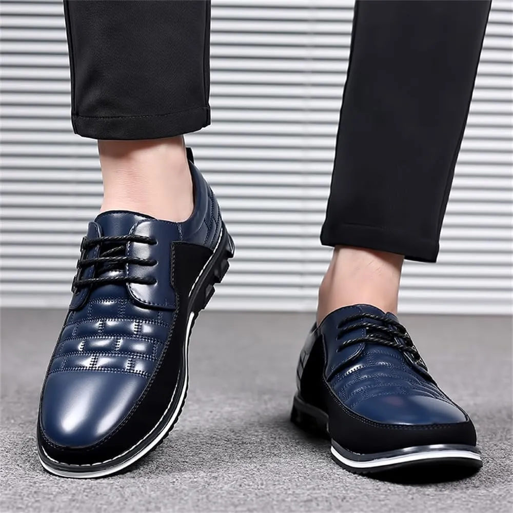 Men Casual Shoes Fashion Business Luxury Dress Shoes Office Loafers Flats Sneakers for Male