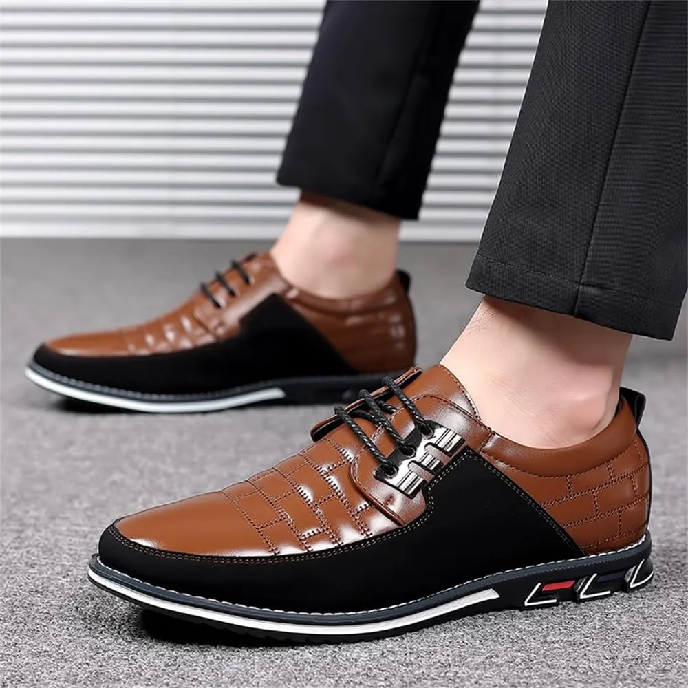 Men Casual Shoes Fashion Business Luxury Dress Shoes Office Loafers Flats Sneakers for Male