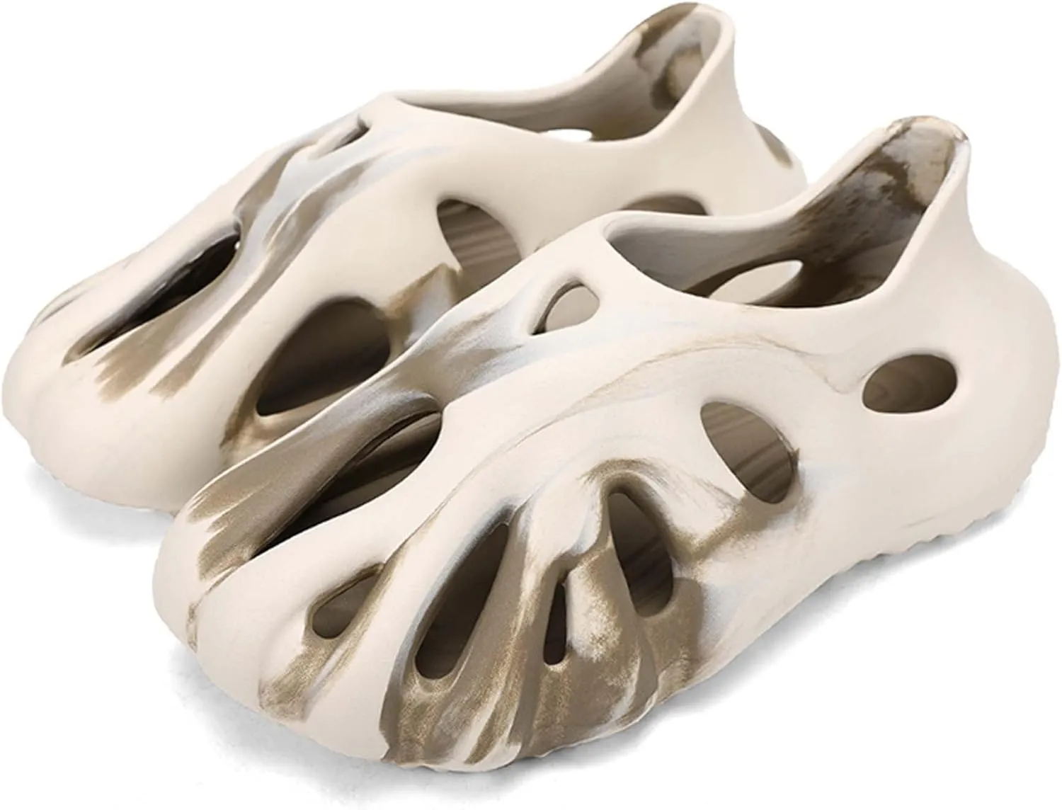 Mens Fashion Garden Clogs,Volcanic Lava Design,EVA Material,Lightweight,Durable,Non-slip,Beach Shoes,Gardening Shoes,Indoor and Outdoor Sandals.