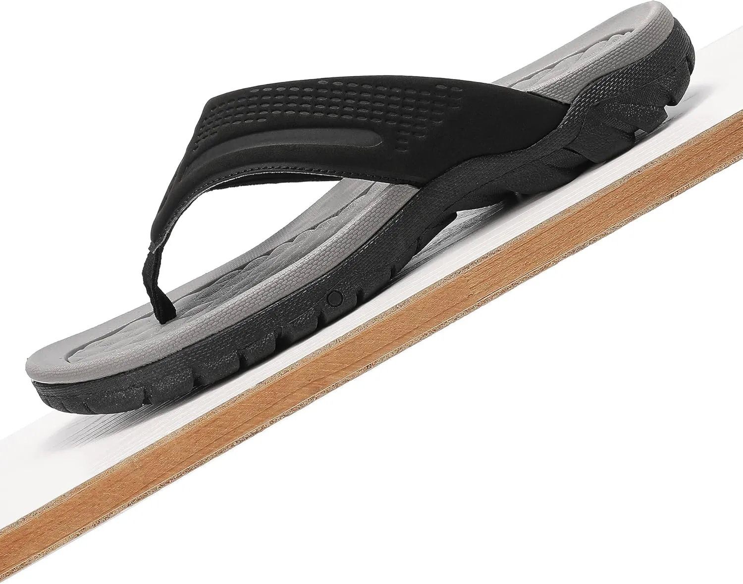 Men's Flip-Flops, Thongs Sandals Durable Comfort Slippers for Beach