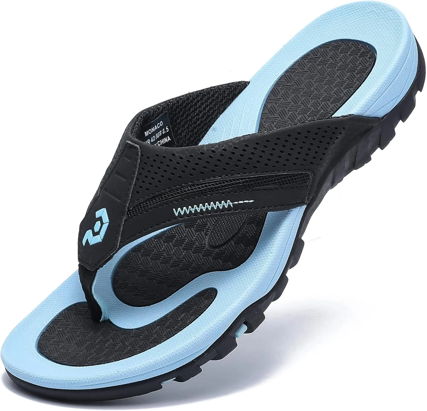 Men's Flip-Flops, Thongs Sandals Durable Comfort Slippers for Beach