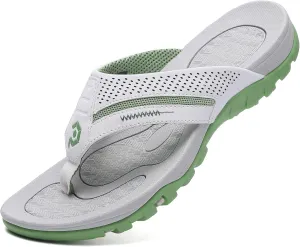 Men's Flip-Flops, Thongs Sandals Durable Comfort Slippers for Beach