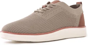 Mens Oxford Shoes, Comfortable Breathable Mesh Upper Fashion Dress Tennis Walking Sneakers Casual Lightweight Shoes for Men
