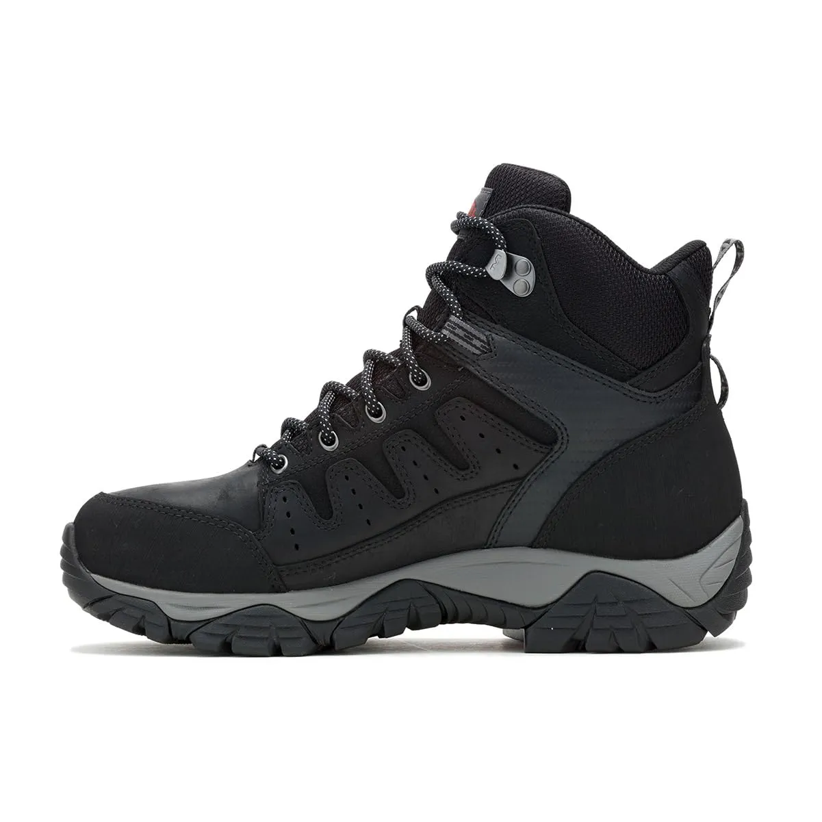 Merrell Men's Windoc Waterproof Steel Toe Mid Construction Boot, Black, 10