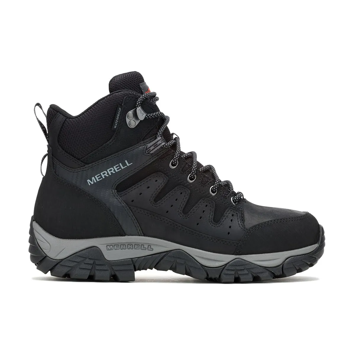 Merrell Men's Windoc Waterproof Steel Toe Mid Construction Boot, Black, 10
