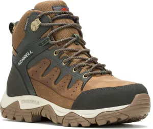 Merrell Men's Windoc Waterproof Steel Toe Mid Construction Boot, Brown, 12