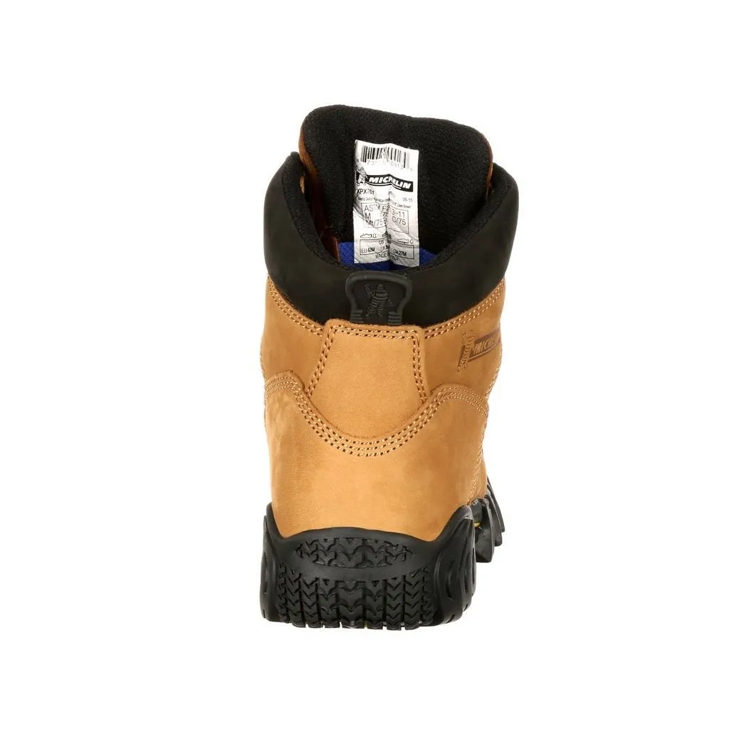MICHELINXPX761 Work Boots, 10-1/2, Wide, Drilex(R), PR Brown