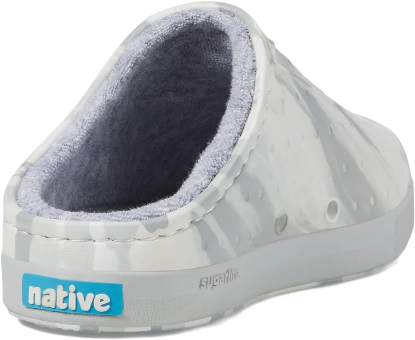 Native Shoes Kids Jefferson French Terry (Little Kid/Big Kid) - Shoes for Kids - Synthetic Outsole