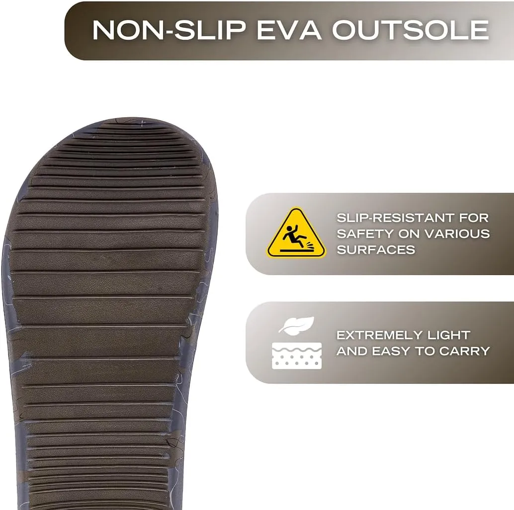 Nautica Men's Athletic Slides Sport Shower Sandals for Indoor & Outdoor - Lightweight, Durable and Comfortable