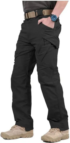NAVEKULL Men's Military Cargo Tactical Pants Ripstop Lightweight Cotton Stretch Combat Outdoor Hiking Pants