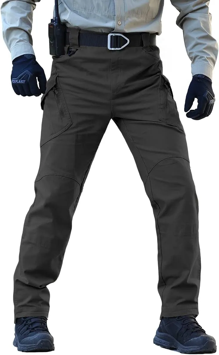 NAVEKULL Men's Military Cargo Tactical Pants Ripstop Lightweight Cotton Stretch Combat Outdoor Hiking Pants