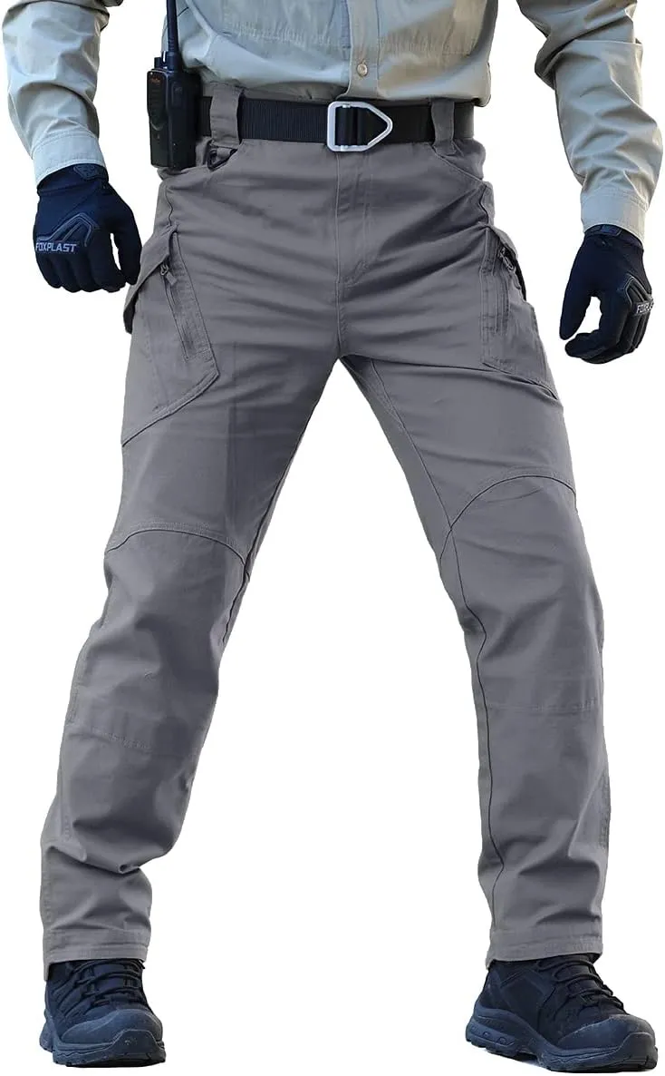 NAVEKULL Men's Military Cargo Tactical Pants Ripstop Lightweight Cotton Stretch Combat Outdoor Hiking Pants
