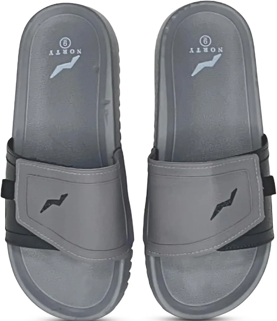 NORTY Men’s Slides Sandal Sport Sandals Open Toe Slip on Indoor Outdoor Shoes
