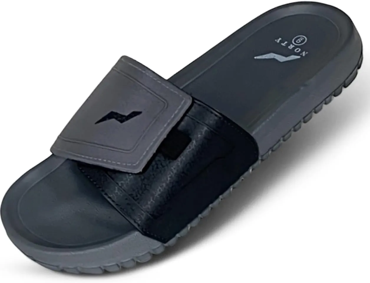 NORTY Men’s Slides Sandal Sport Sandals Open Toe Slip on Indoor Outdoor Shoes