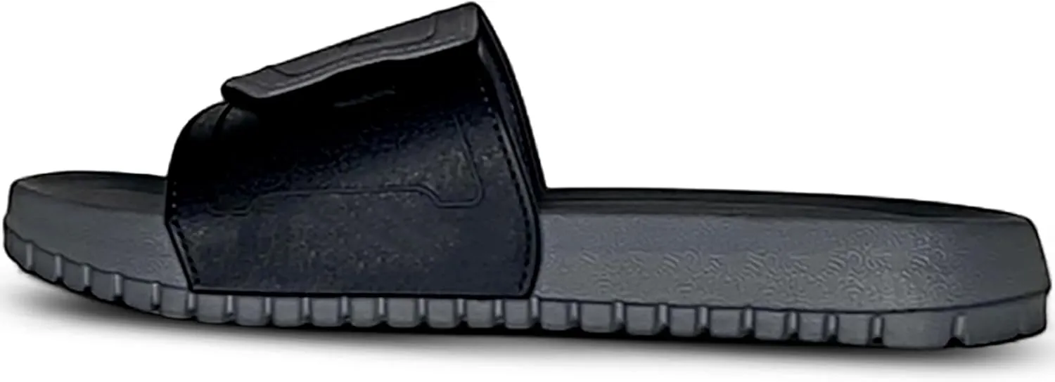 NORTY Men’s Slides Sandal Sport Sandals Open Toe Slip on Indoor Outdoor Shoes