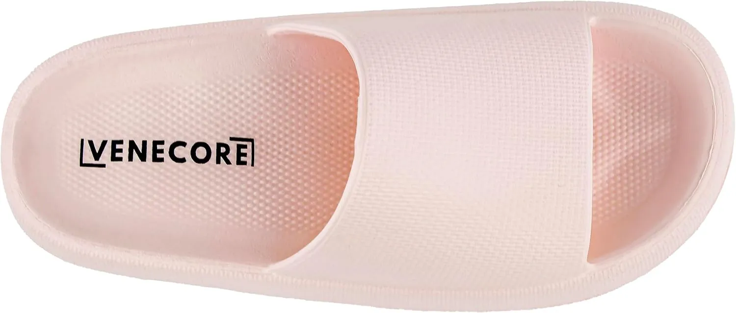 Nube Pillow Slippers For Women and Men House Shoes, Shower Slide, Cloud Slippers, Bathroom Shoes Cushioned Thick Sole Beach Sandals, Lightweight Non-Slip Sandals