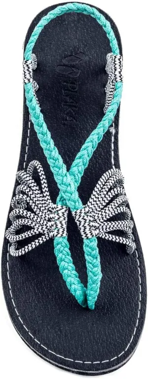 Plaka Seashell Comfortable Womens Sandals | Strappy Sandals for Women Dressy Style Perfect for Beach Walk and Poolside